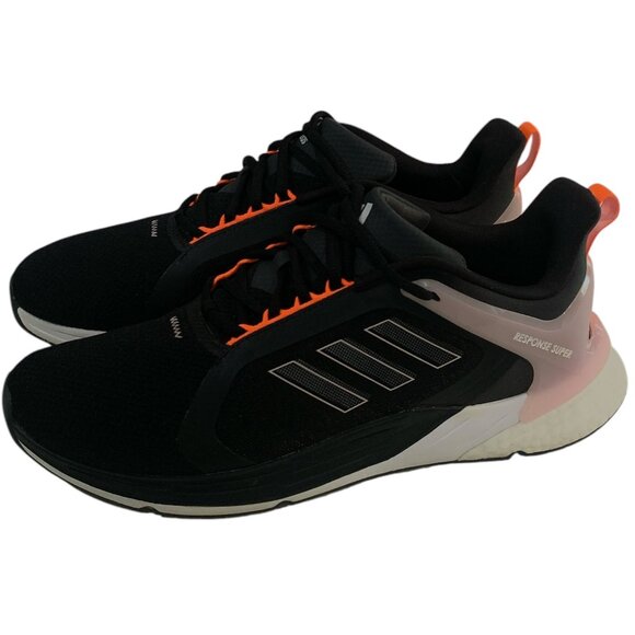Adidas Response Super 2.0 Running Shoes Women's 11 Black Pink Trainers - Picture 3 of 13